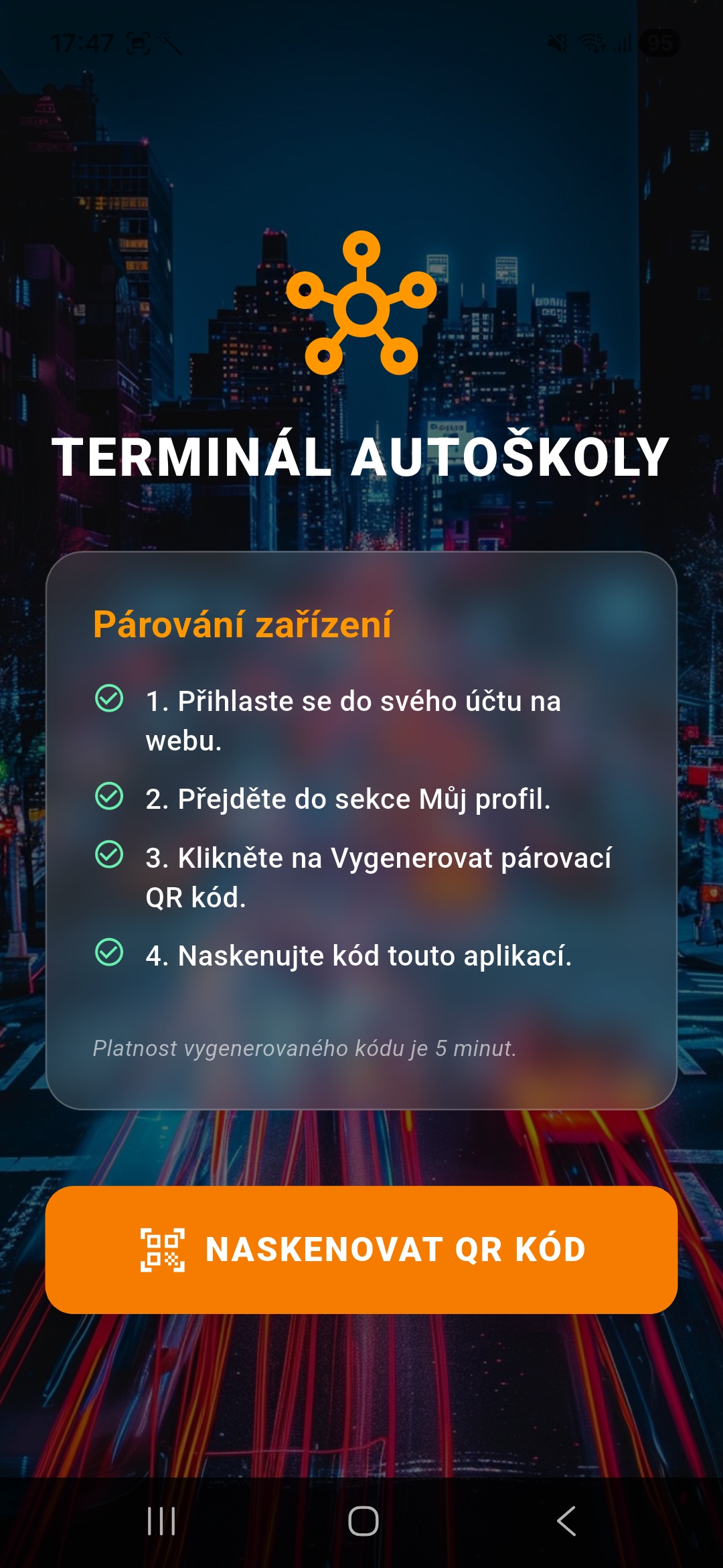 Aplikace pro instruktory a majitele autoškoly